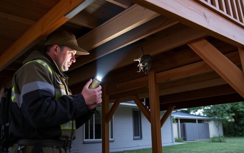 Under Deck Possum Removal in Ballarat Central